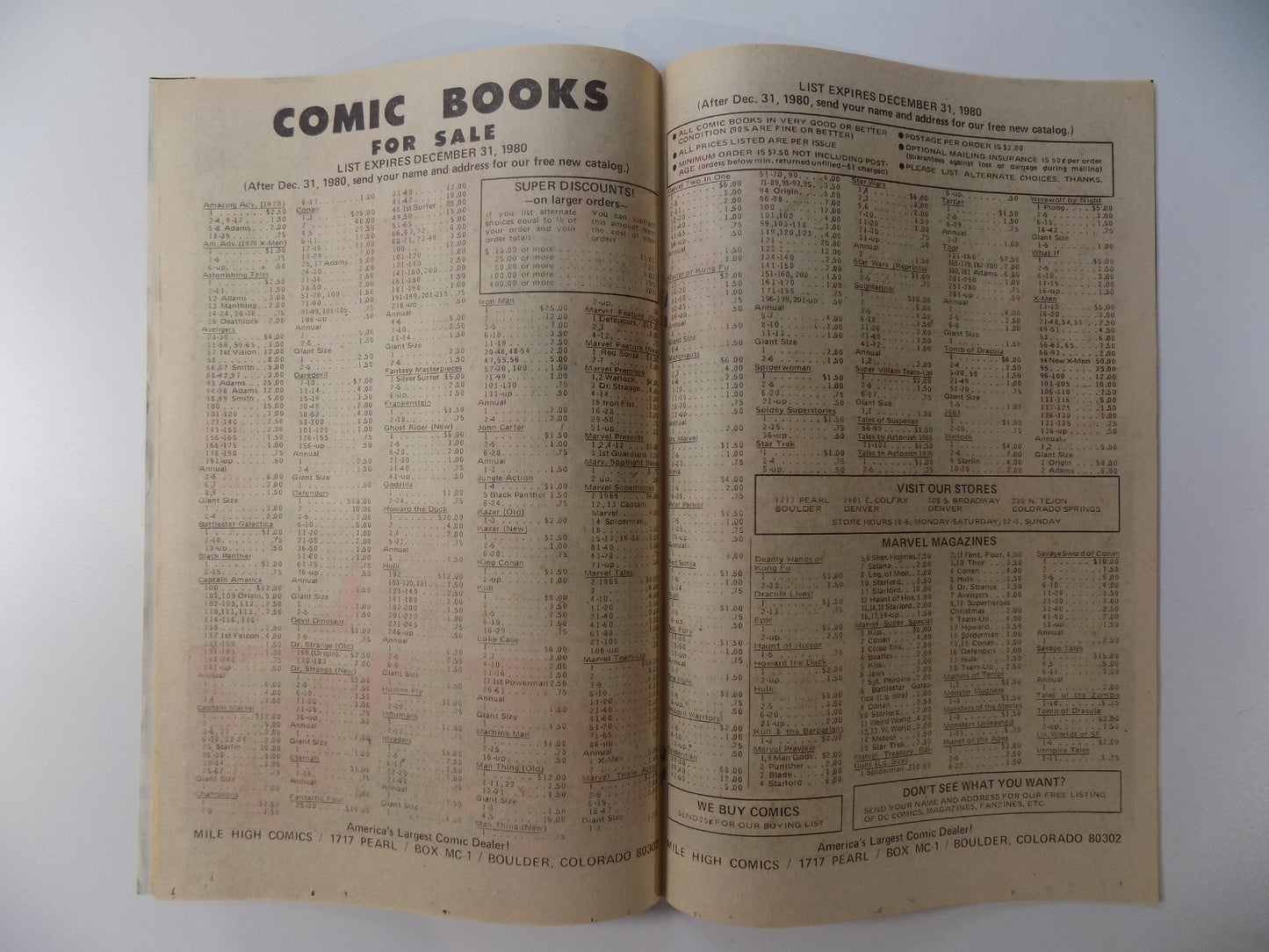 Amazing Spider-Man #209 Marvel Comic October 1980 Very Fine+