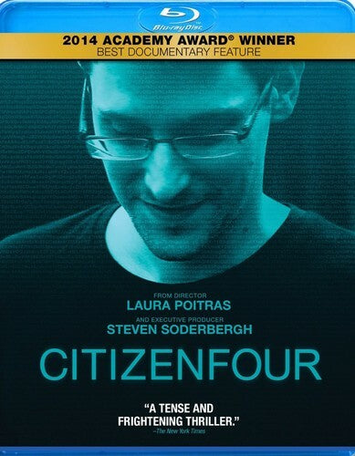 Citizenfour, Academy Award Winner Best Documentary (Blu-Ray) -JD