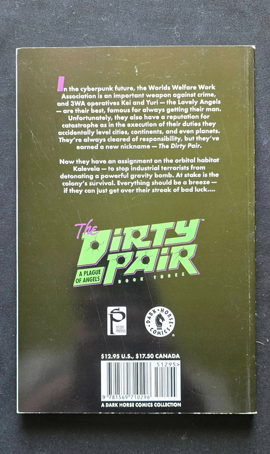 The Dirty Pair Book Three A Plague of Angels By Adam Warren & Toren Smith (1995)