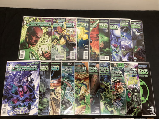 Green Lantern #1-18 + annual 1 NEW 52 Geoff Johns WRATH OF THE FIRST LANTERN