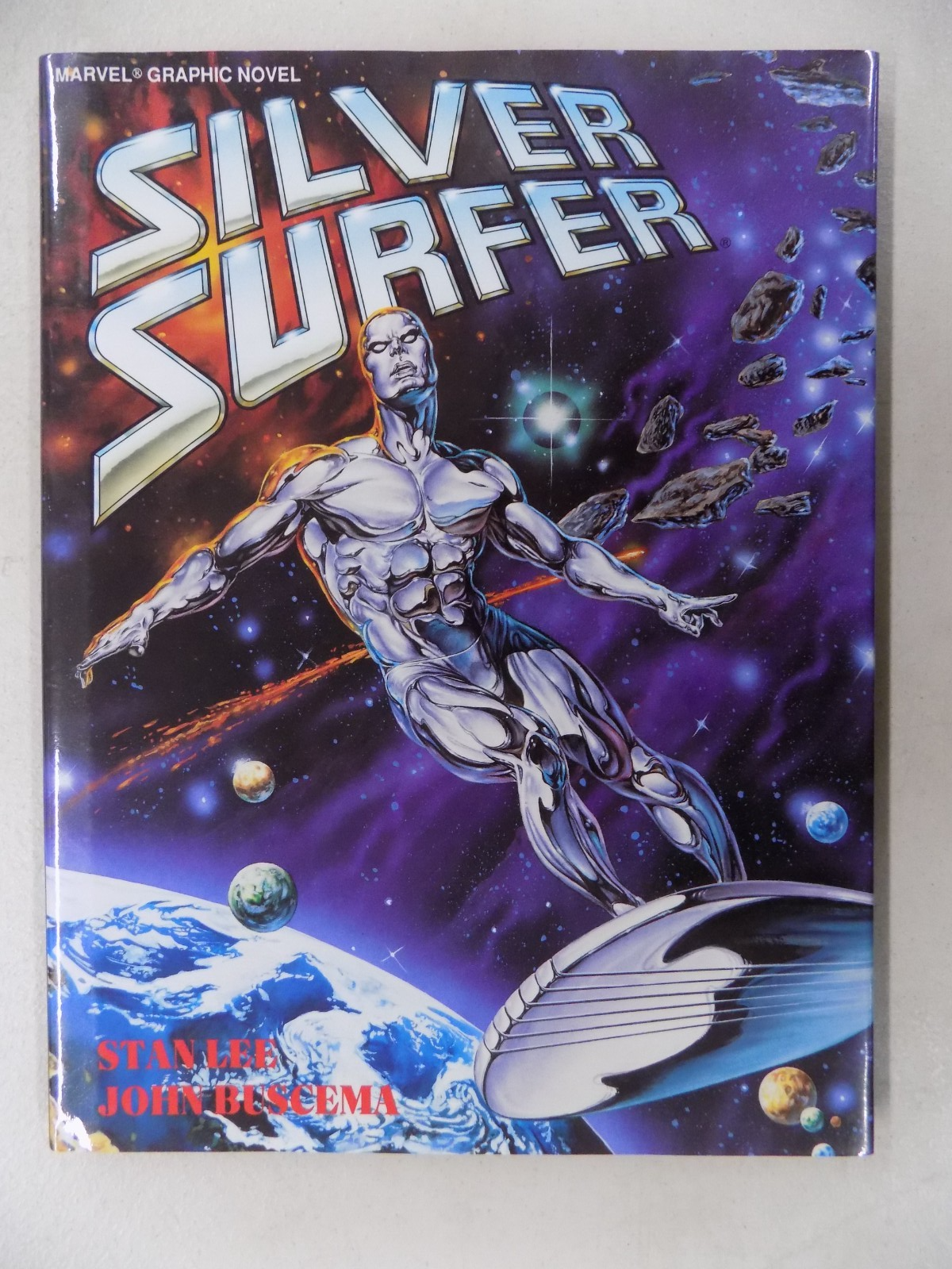 Silver Surfer Judgement Day Marvel Graphic Novel HC Stan Lee Autograph