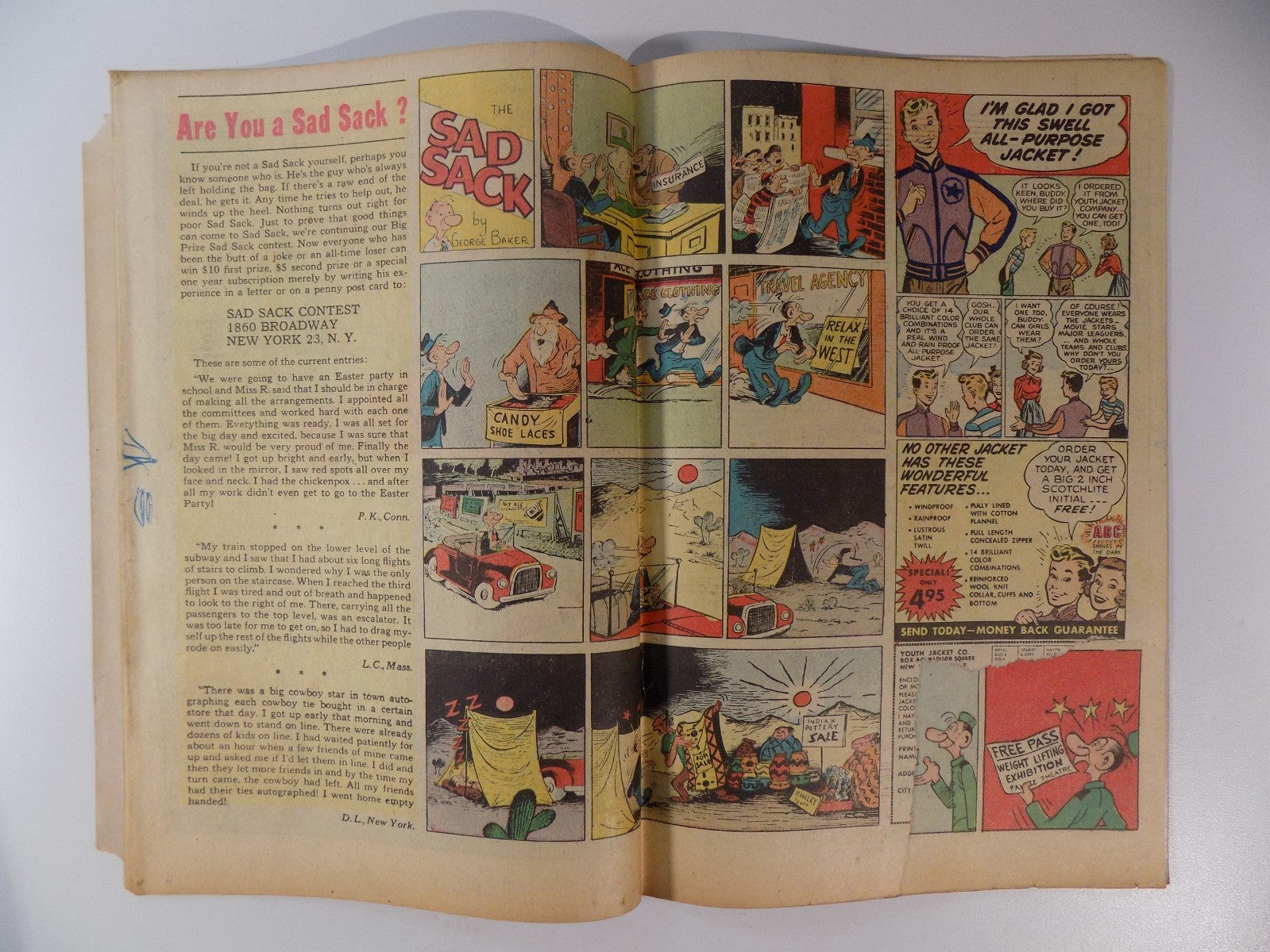 Sad Sack #5 Harvey Comic May 1950 Fine-
