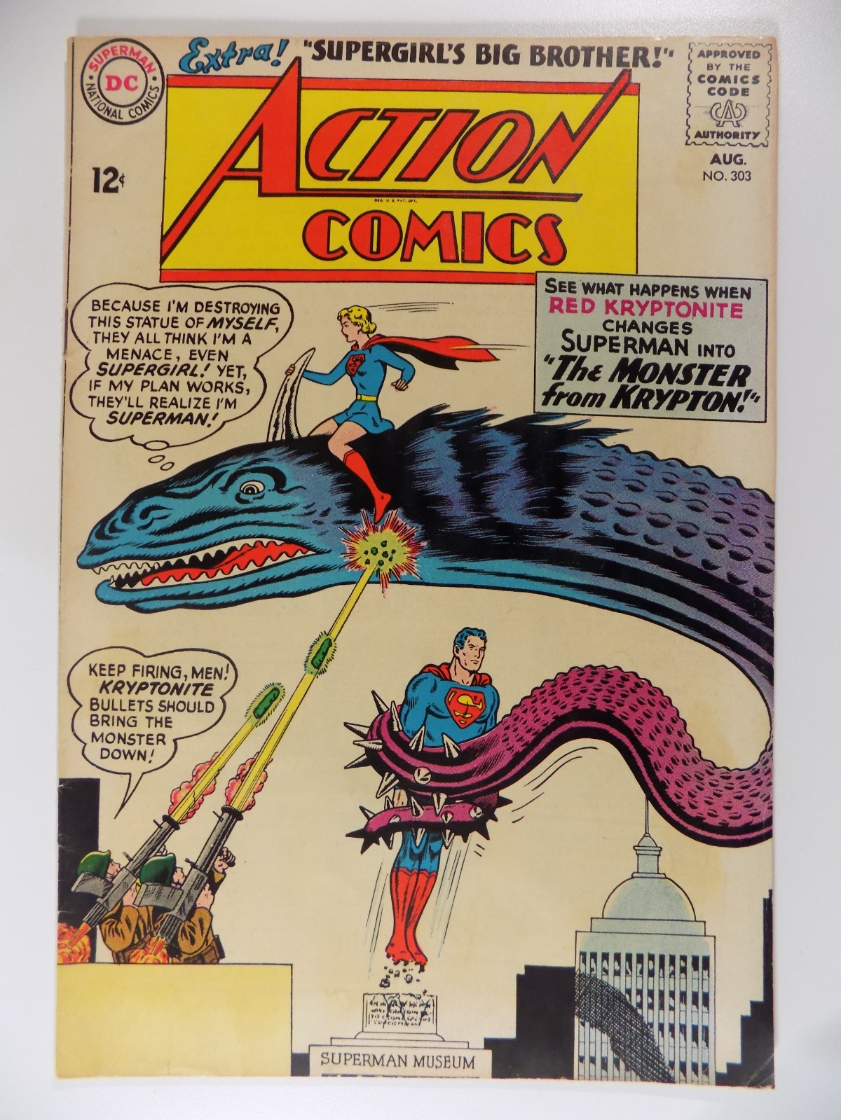 Action #303 DC Comic August 1963 Fine+
