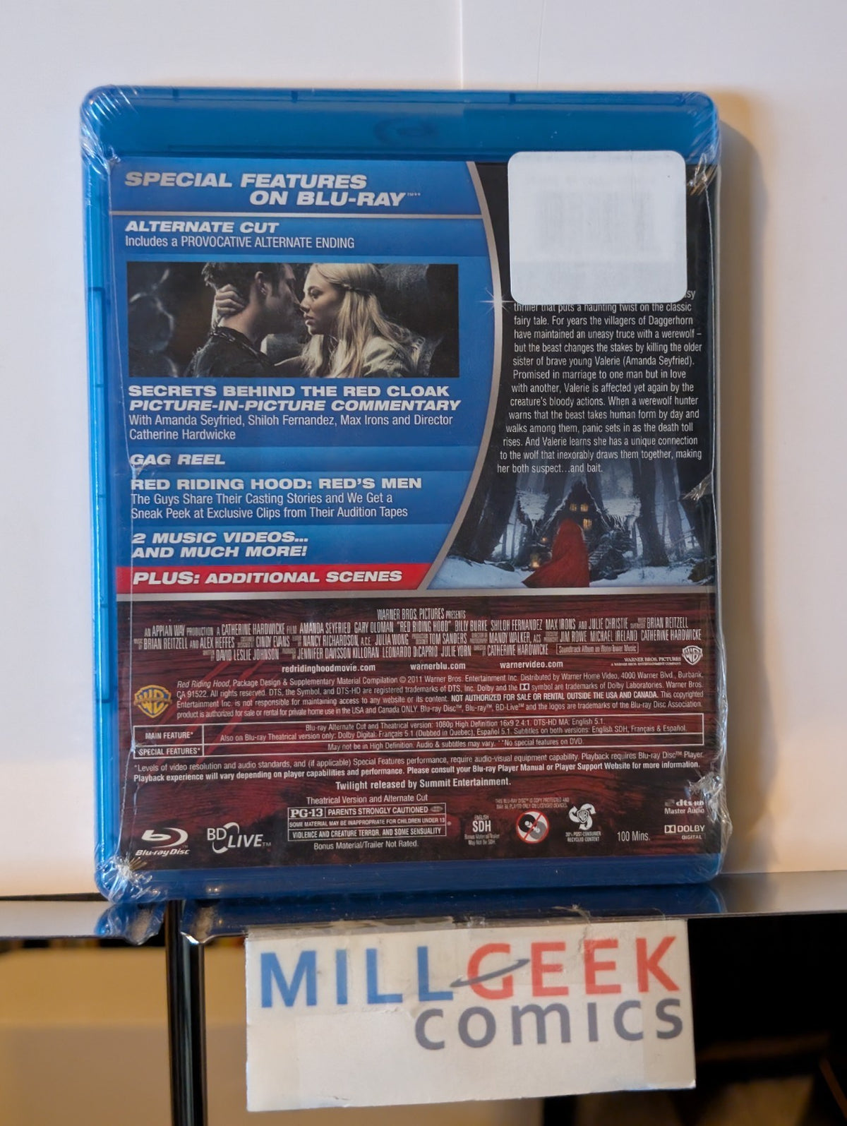 Red Riding Hood - Alternate Cut (Blu-ray, 2011) -JD