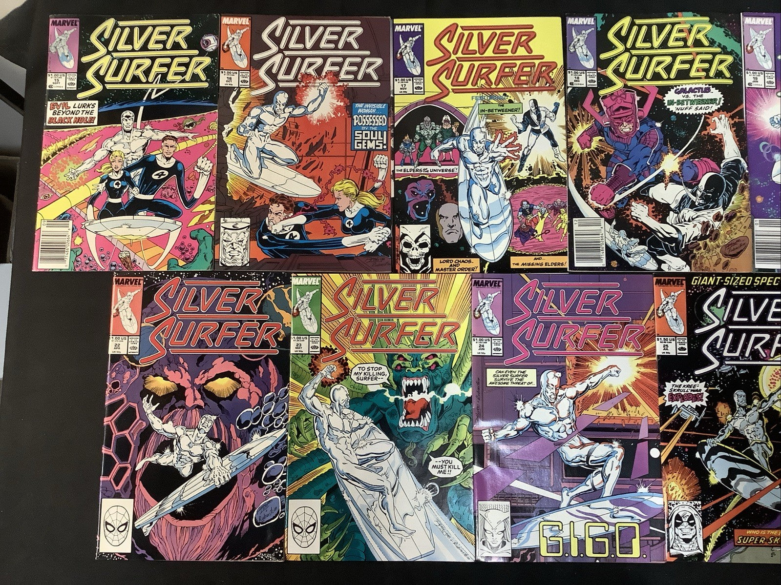 Silver Surfer #1-82 + #50 Comic Lot, Reader Copies, 1st App Infinity Gauntlet