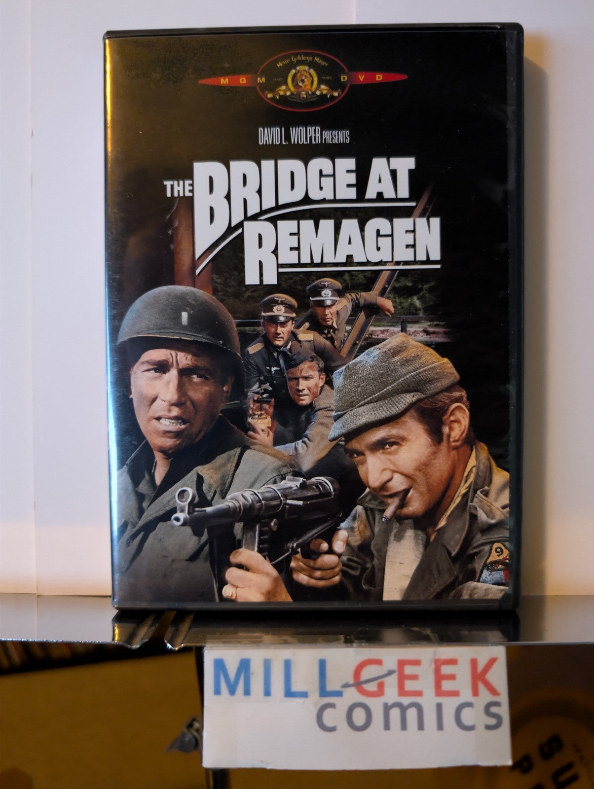 To Hell & Back / The Big Red One / Bridge at Remagen, etc, 4 Movie lot (DVD) -JD