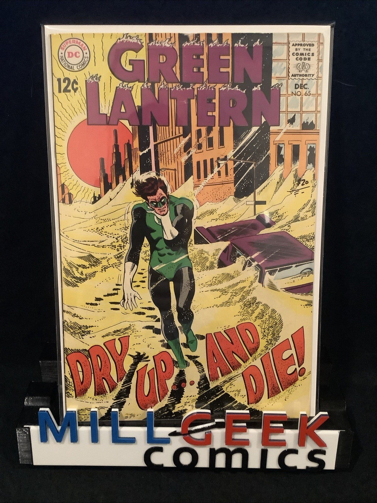 Green Lantern #65 (DC Comics December 1968) F- (5.5) Gardner Fox