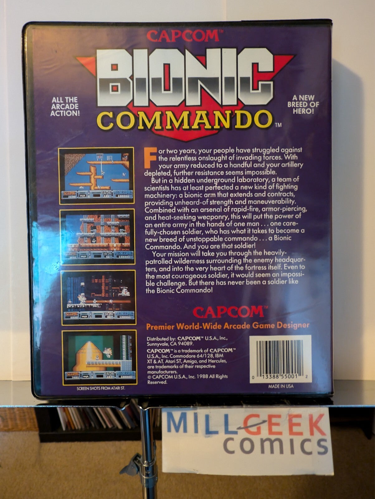 Bionic Commando, Amiga Big Box Complete JD