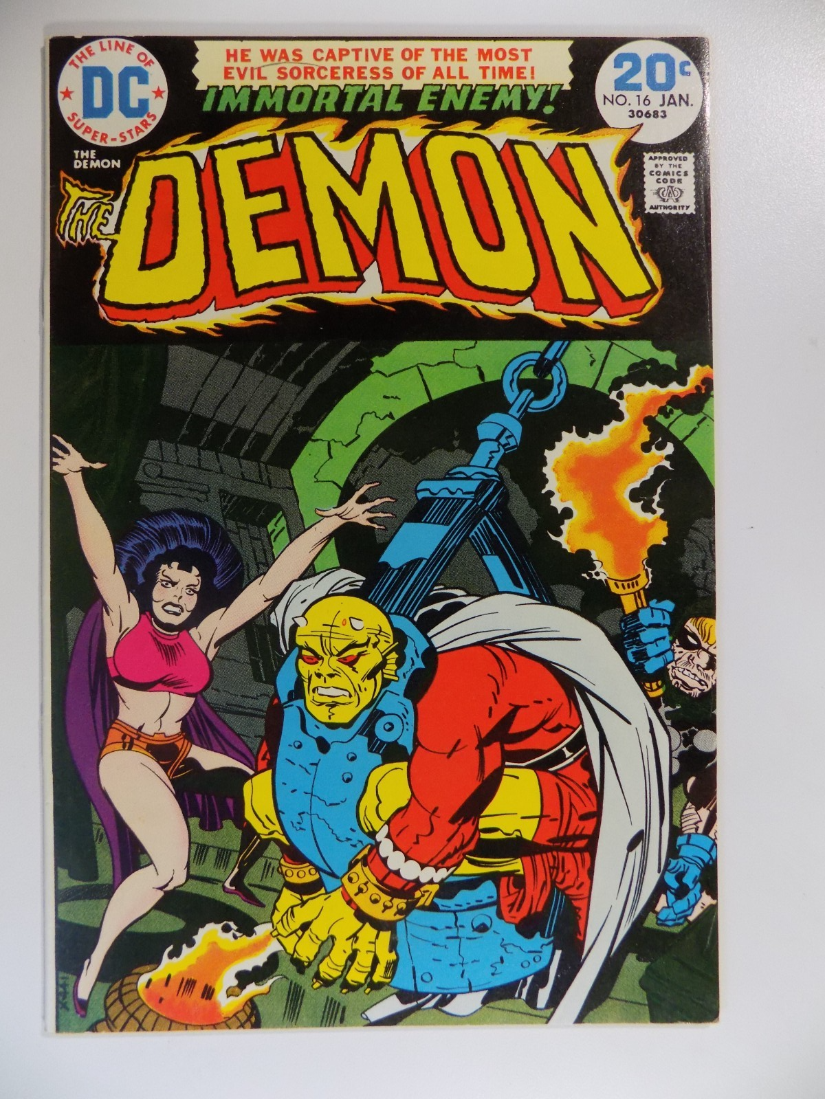 Demon #16 DC Comic January 1974 Very Fine-
