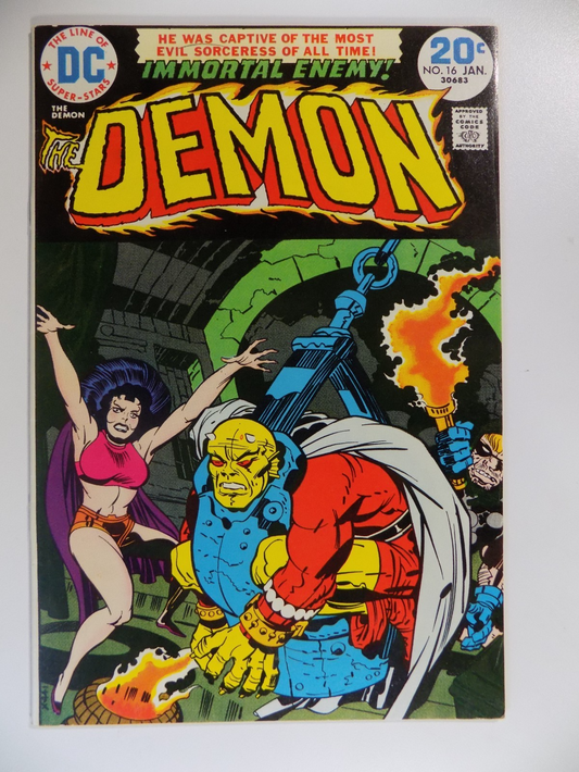 Demon #16 DC Comic January 1974 Very Fine-