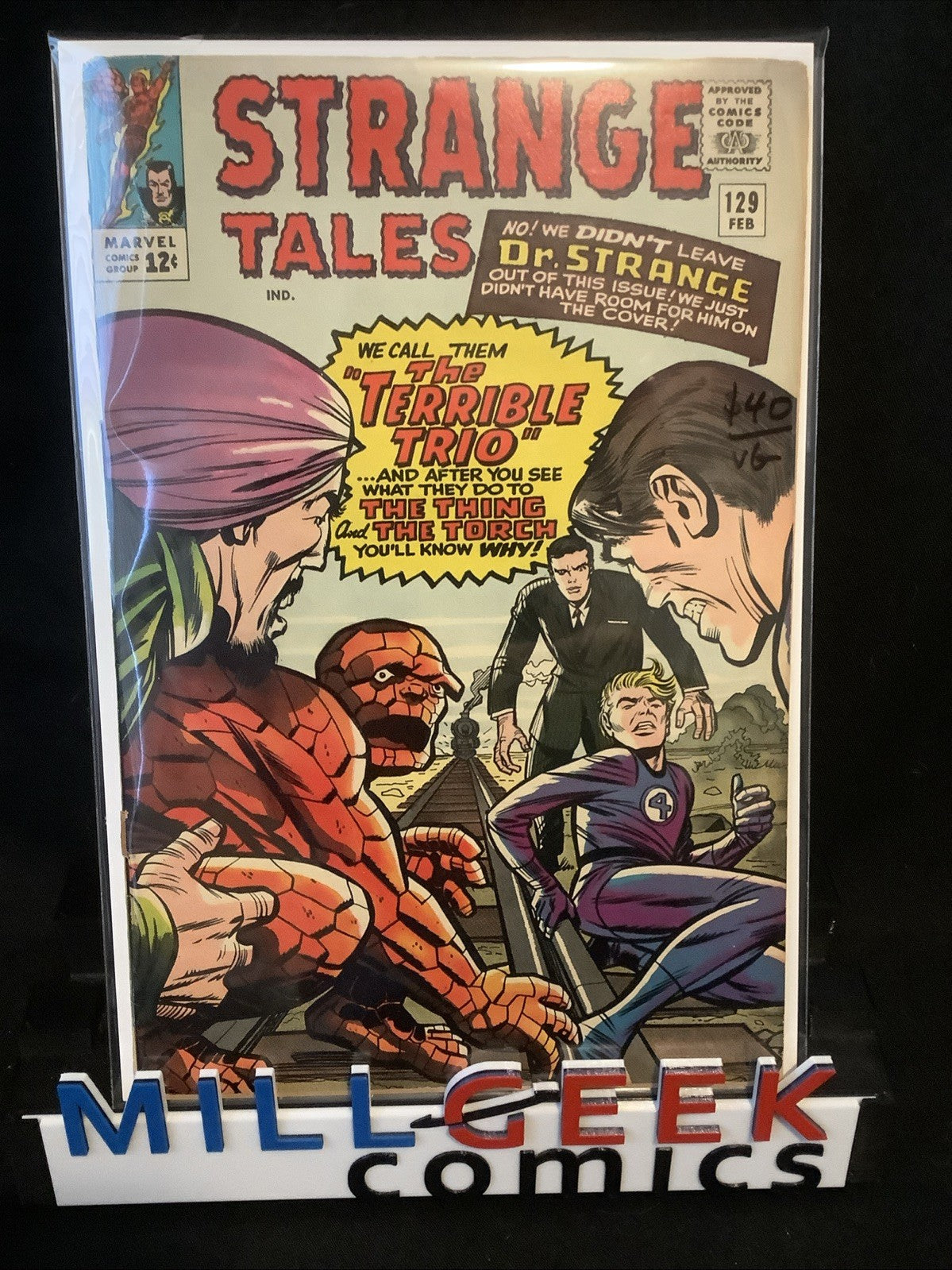 Strange Tales #129 (Marvel Comics February 1965) VG (4.0)
