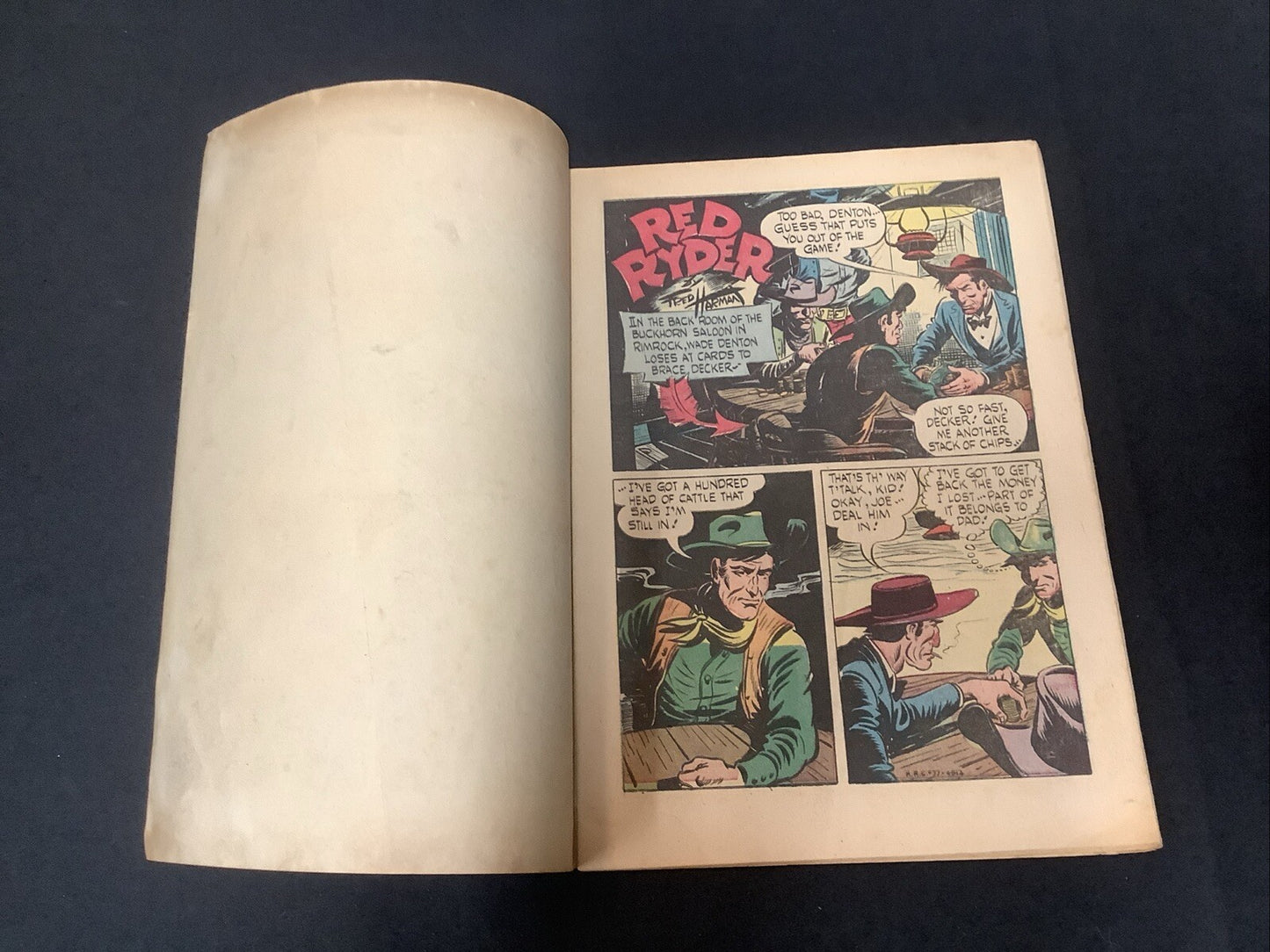 Red Ryder Comics #77 (January 1950) 5.5 (F-) Canadian Edition