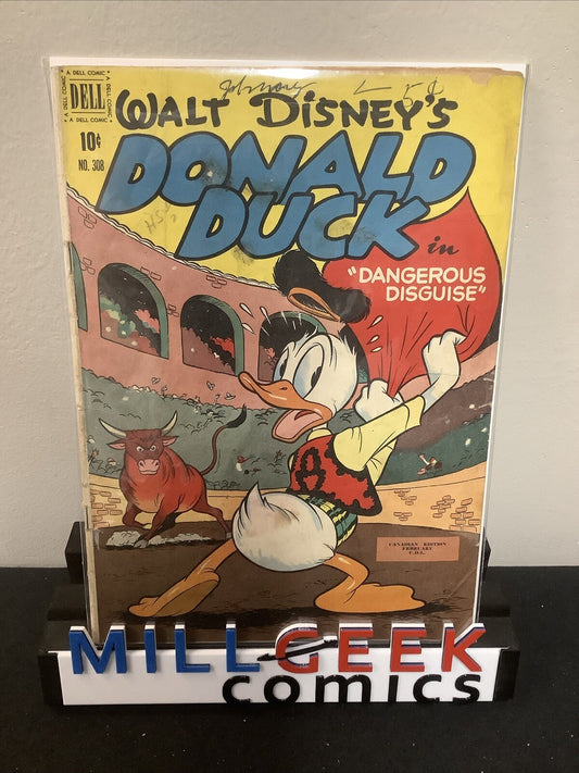Walt Disney’s Donald Duck #308 (1951) G (2.0) Canadian Edition, See Description