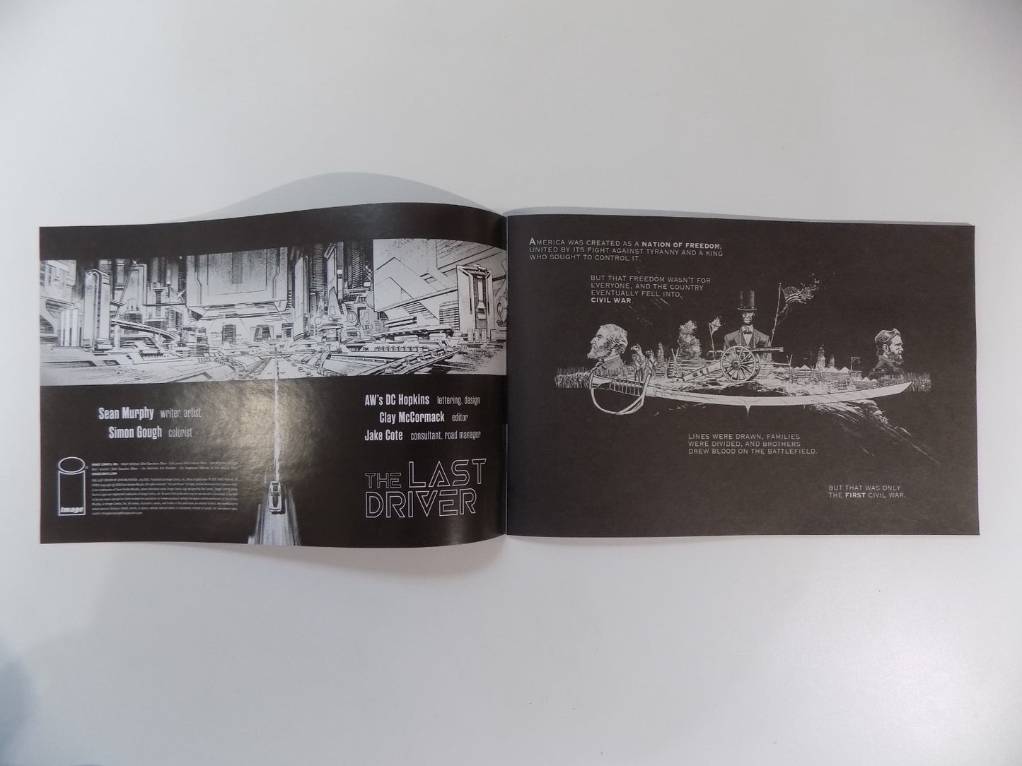 The Last Driver Ashcan Image Comic Sean Murpht 2026