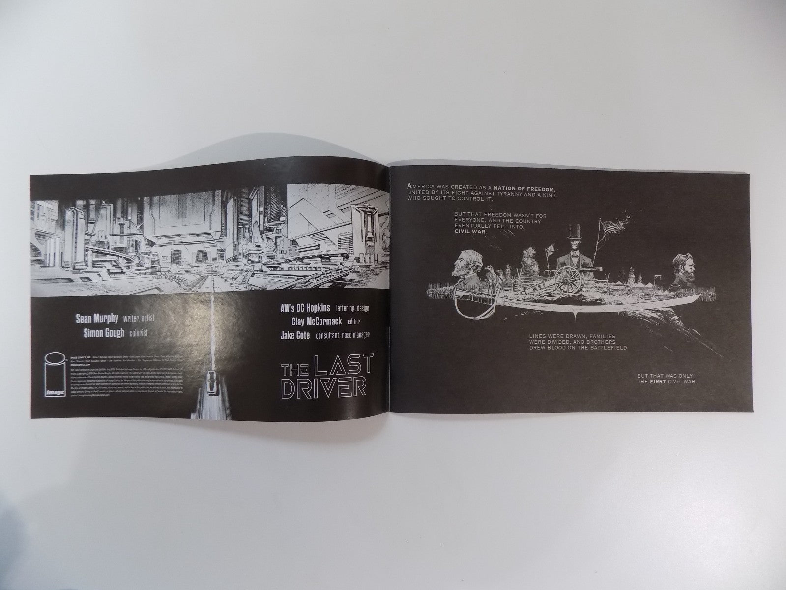 The Last Driver Ashcan Image Comic Sean Murpht 2026