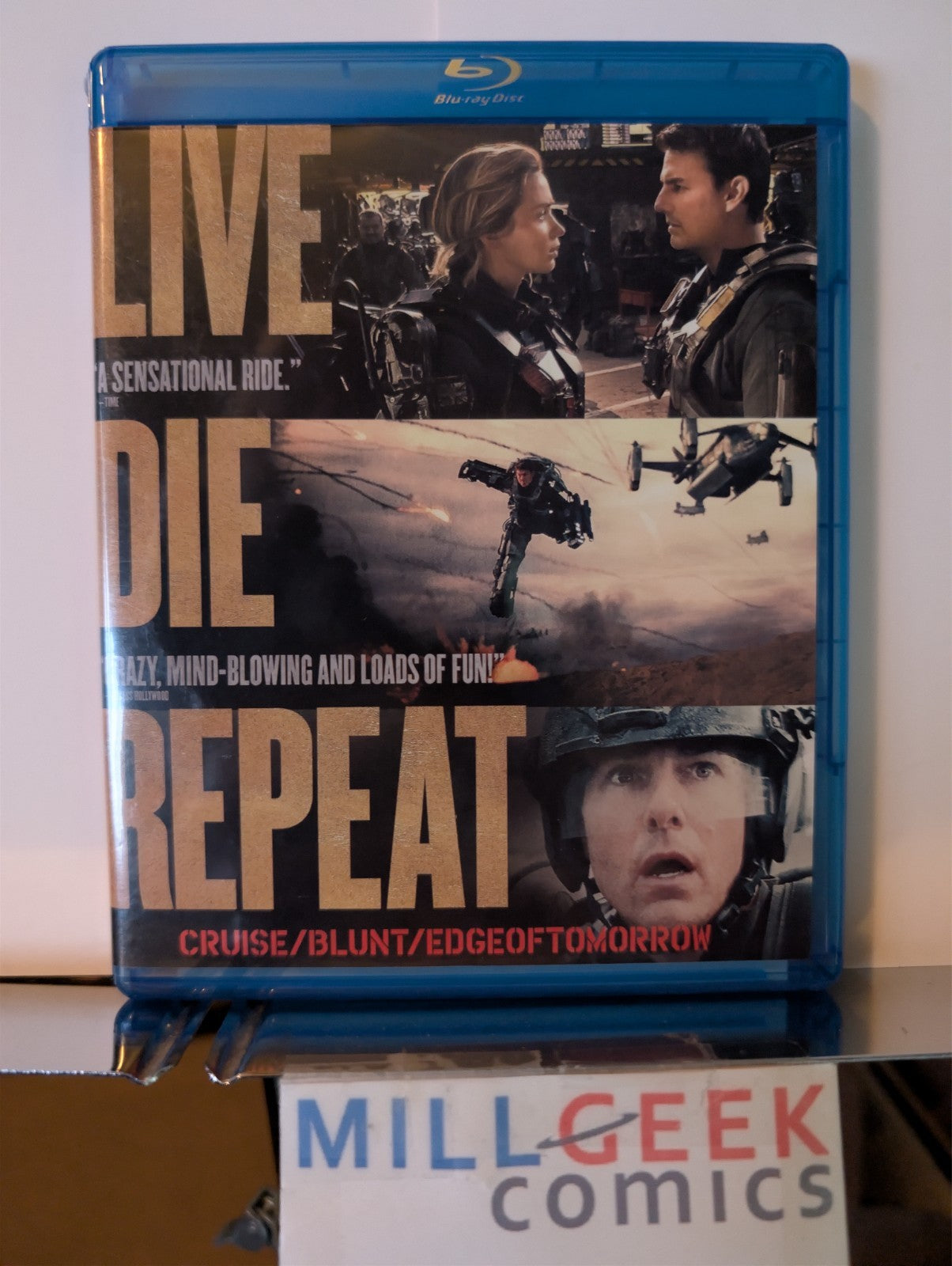 Live Die Repeat: Edge of Tomorrow / Starship Troopers, 2 Movies (Blu-Ray)-JD