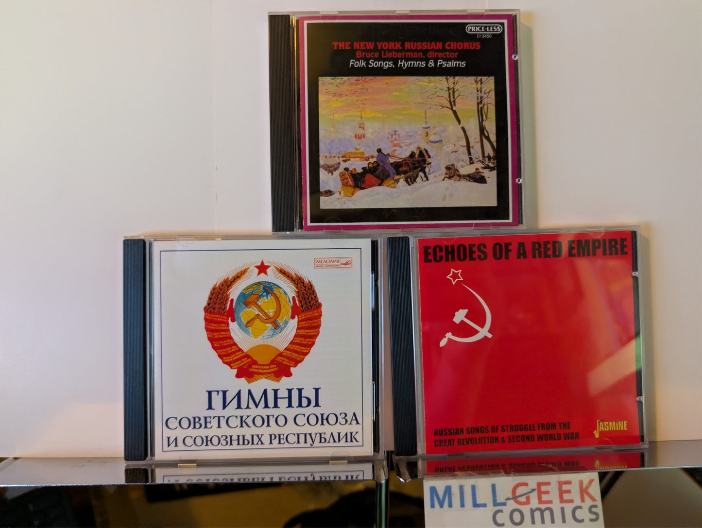 Russian Classical Music 3 CD Lot (NY Russian Chorus, Гимны, Echoes of a Red) -JD
