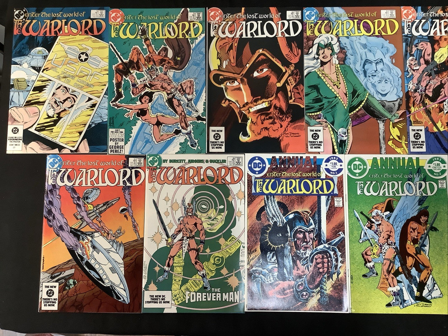 Warlord #1-86 + Annuals #1-4 & 1st Issue Special #8, 1st App Warlord, See Pics