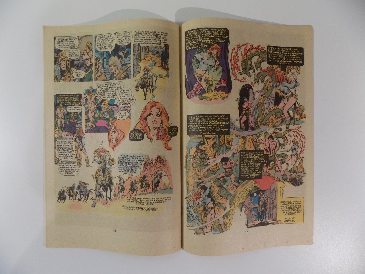 Marvel Feature #1 Marvel Comic Red Sonja November Very Fine+