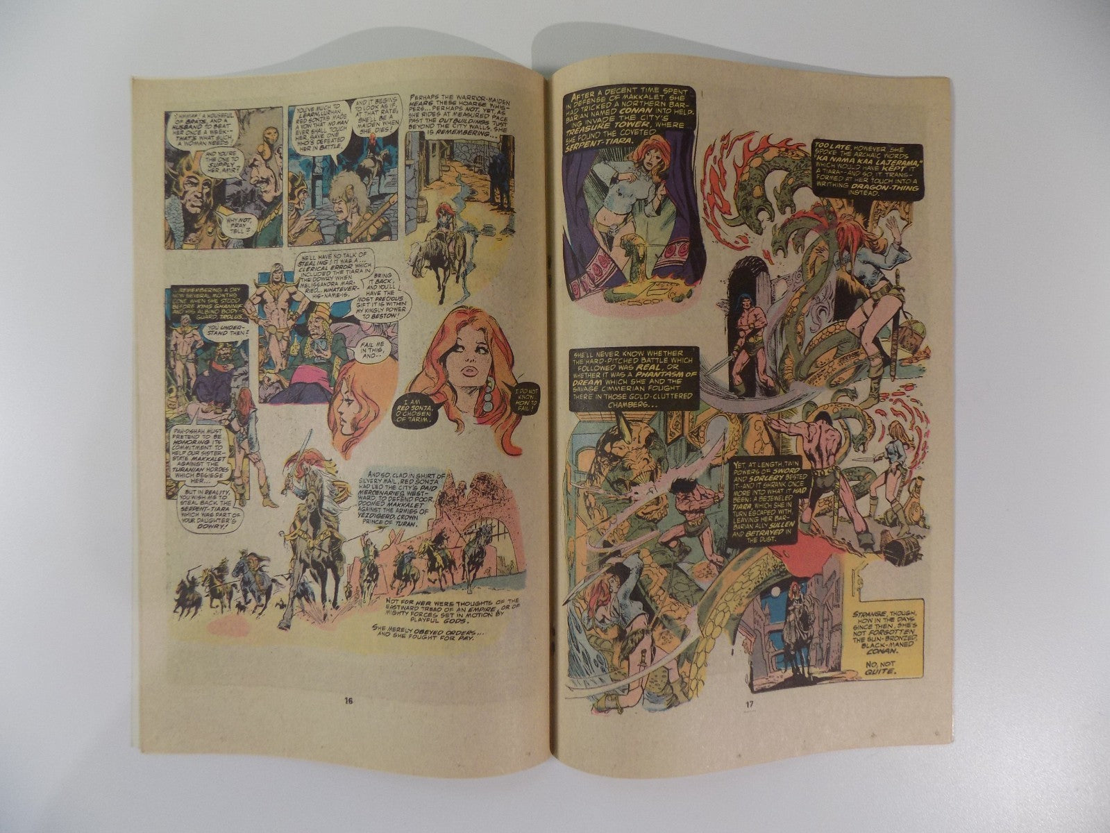 Marvel Feature #1 Marvel Comic Red Sonja November Very Fine+