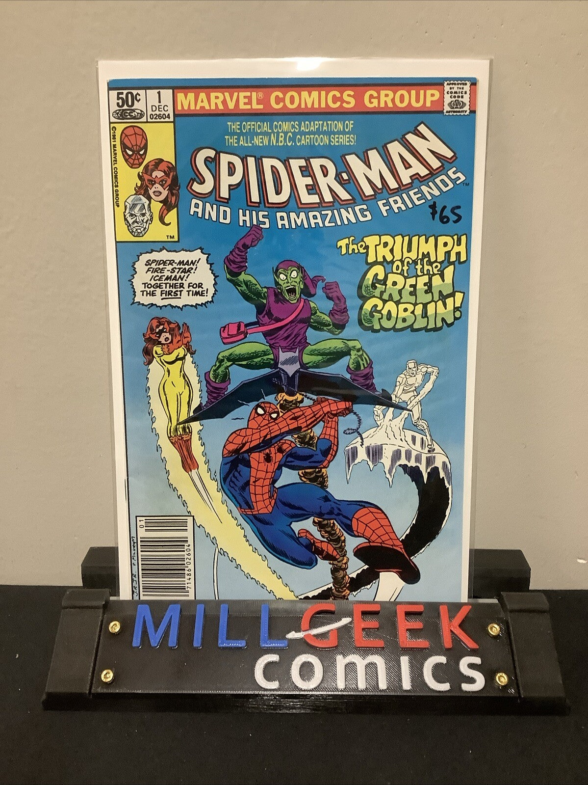 Spider-Man and His Amazing Friends #1 (1981) 1st Fire-Star In Marvel Continuity