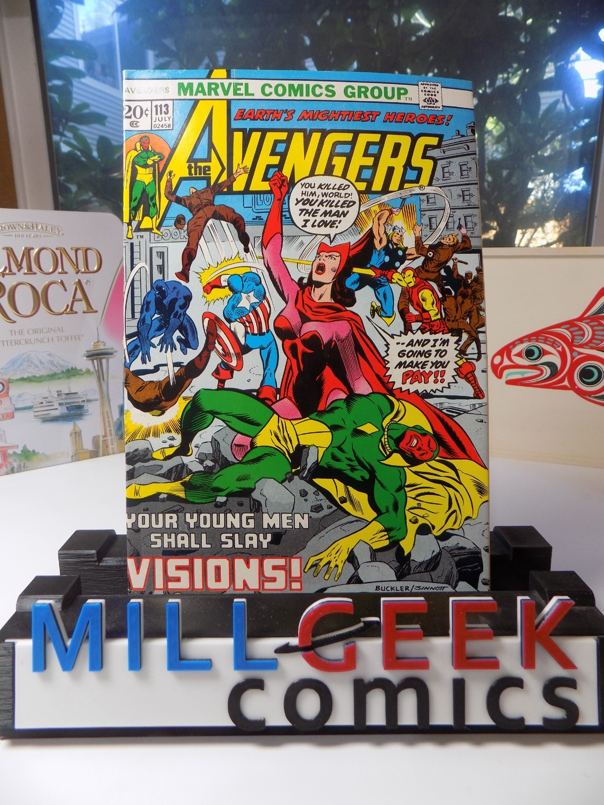 Avengers #113 Marvel Comic July 1973 Fine+