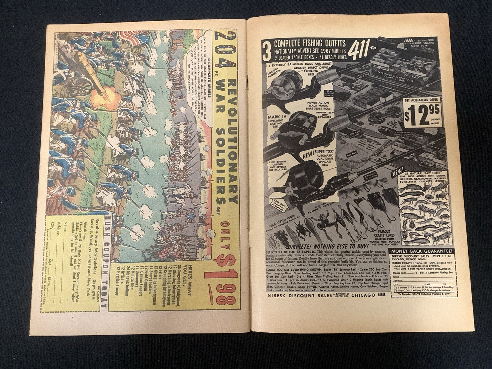 Avengers #44 (Marvel Comics 1967) VG/F (5.0)  Cover Detached Top Staple