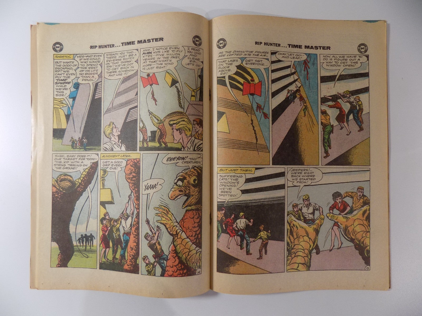 Rip Hunter Time Master #15 DC Comic August 1963 Very Fine