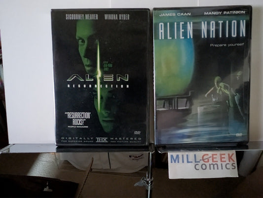 Alien Resurrection / Alien Nation, 2 Movie Set (DVD) Like New -JD