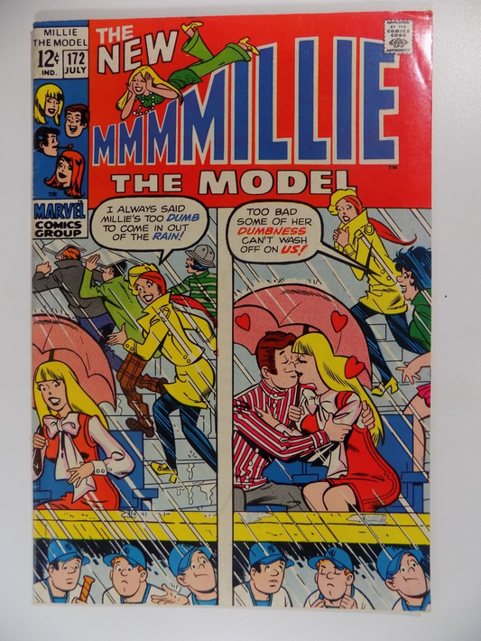Millie The Model #172 Marvel Comic July 1969 Fine/Very Fine