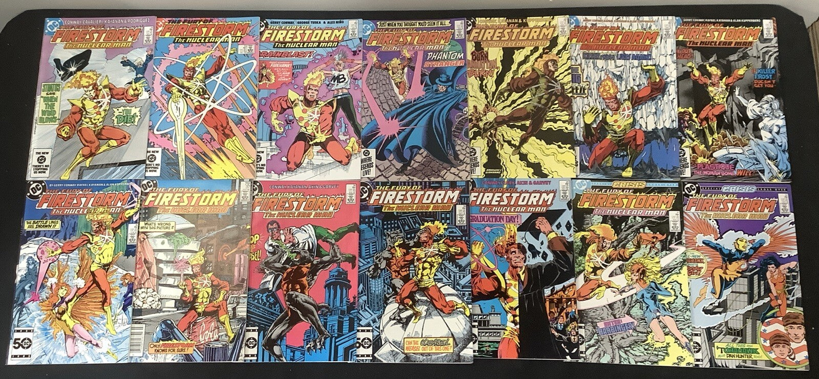 Fury Of Firestorm #1-67 + Annual #1-4 + Blue Devil #23 Complete Comic Set, 1987