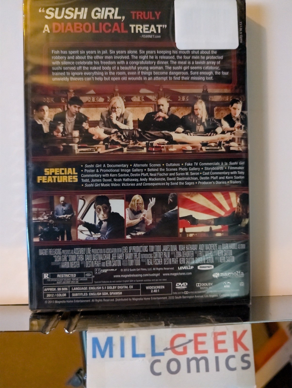 8mm / Sushi Girl, 2 Movie Set (DVD) -JD