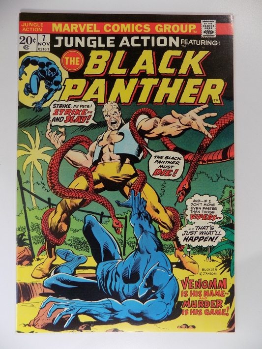 Jungle Action #7 Marvel Comic November 1973 Near Mint-