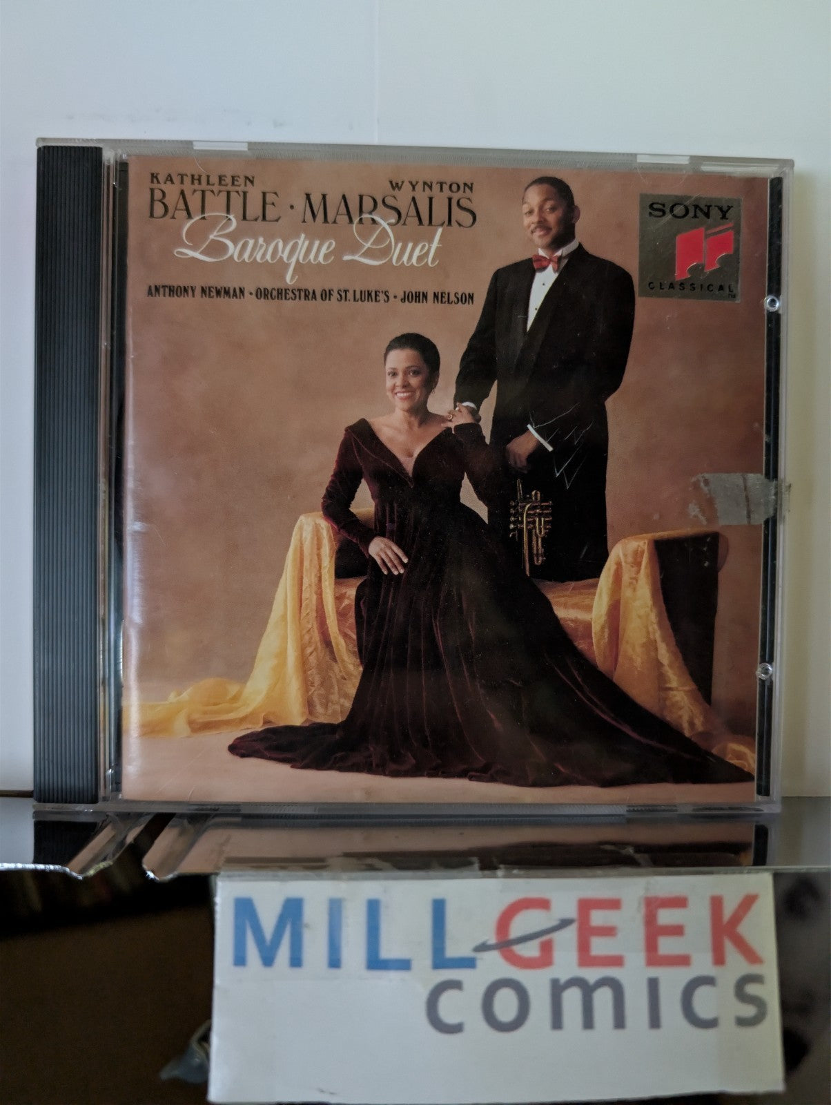 Classical Music 2 CD Lot (Baroque Duet Wynton Marsalis, Chopin For Dummies) -JD
