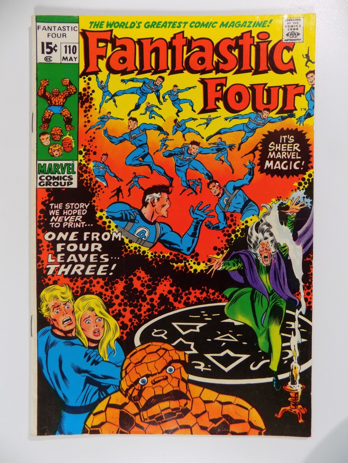 Fantastic Four #110 Marvel Comic May 1971 Very Fine