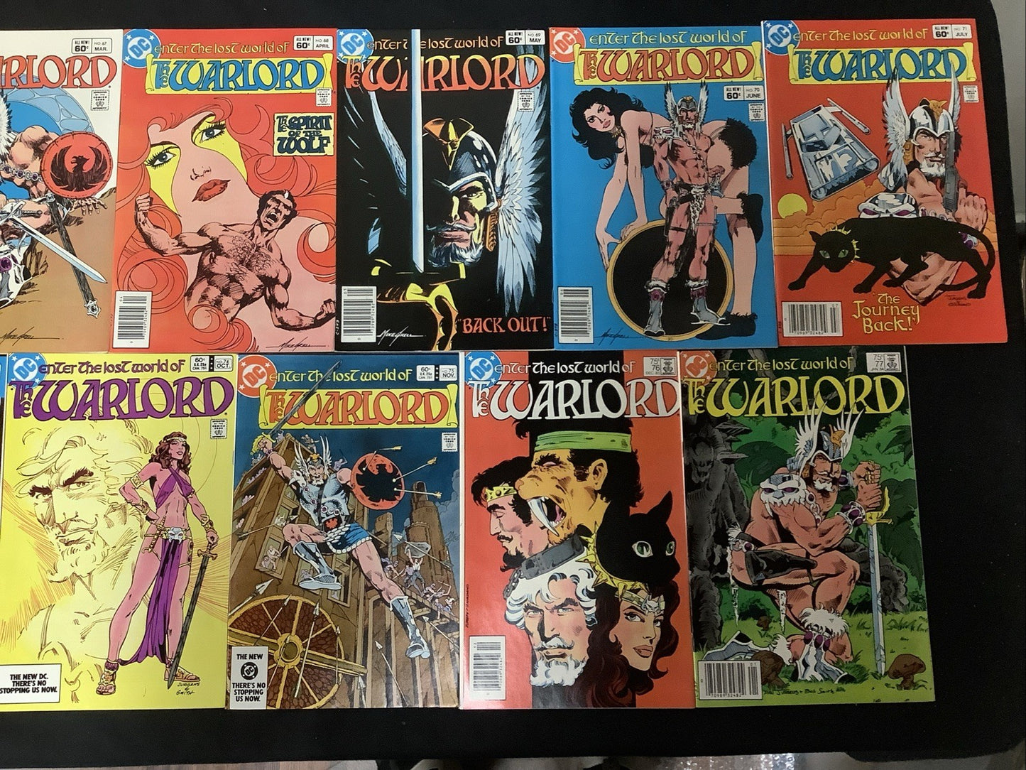 Warlord #1-86 + Annuals #1-4 & 1st Issue Special #8, 1st App Warlord, See Pics