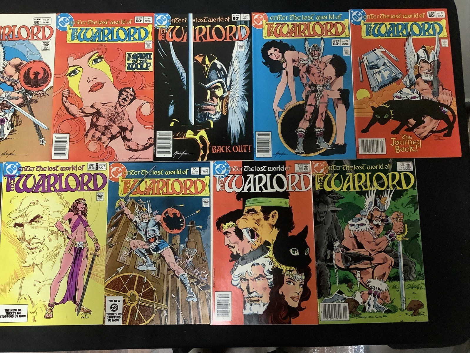 Warlord #1-86 + Annuals #1-4 & 1st Issue Special #8, 1st App Warlord, See Pics
