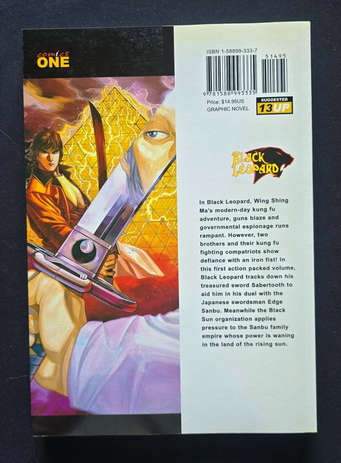 Black Leopard Volumes 1 & 2 By Wing Shing Ma 1st Editions 2003 Hong Kong Comic