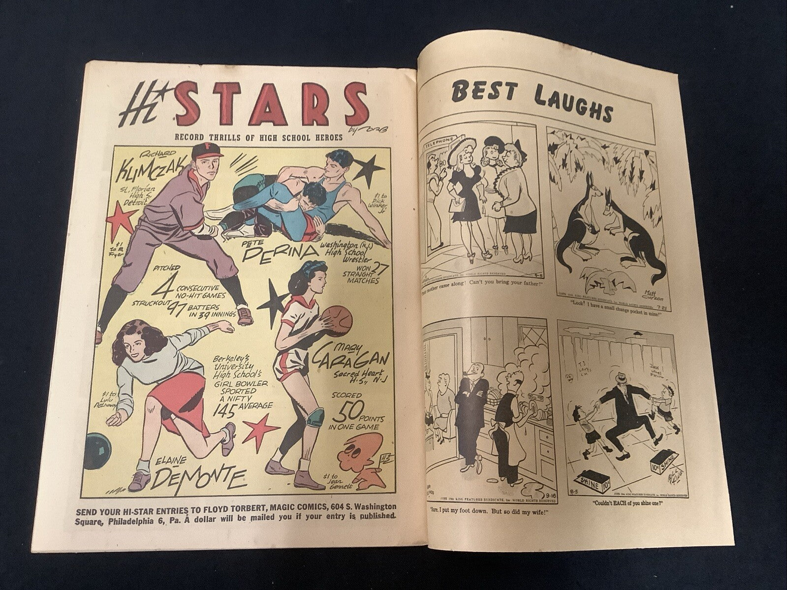 Magic Comics #87 (David McKay October 1946) VF- (7.5) Blondie