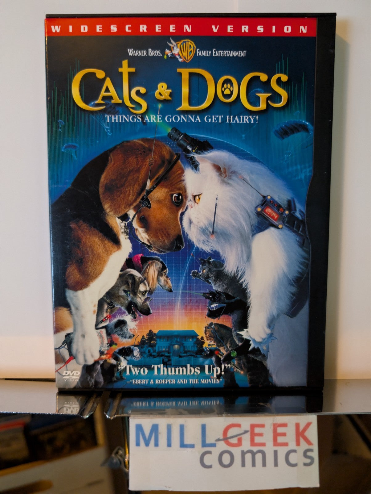 Cats & Dogs / Young Sherlock Holmes, 2 Movie Set (DVD) -JD