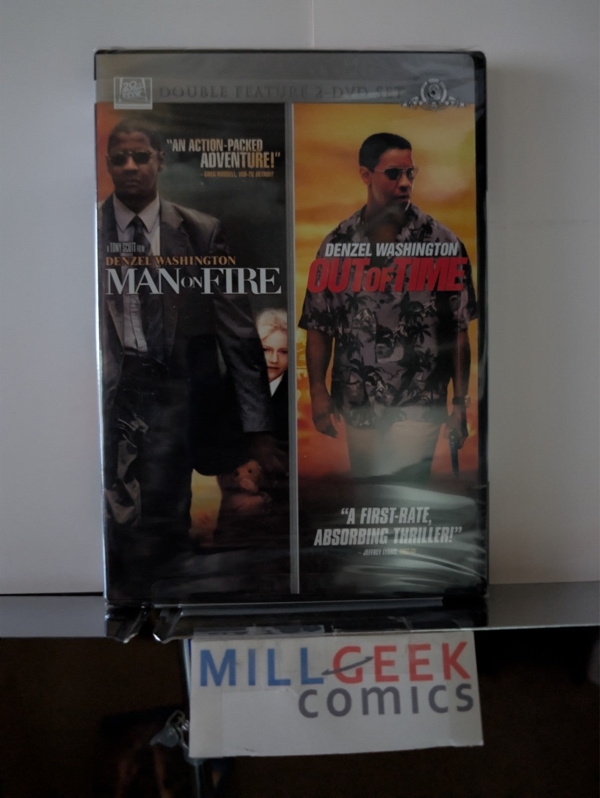 Arlington Road / Man on Fire / Out of Time, 3 Movie Set (DVD) Like New-JD