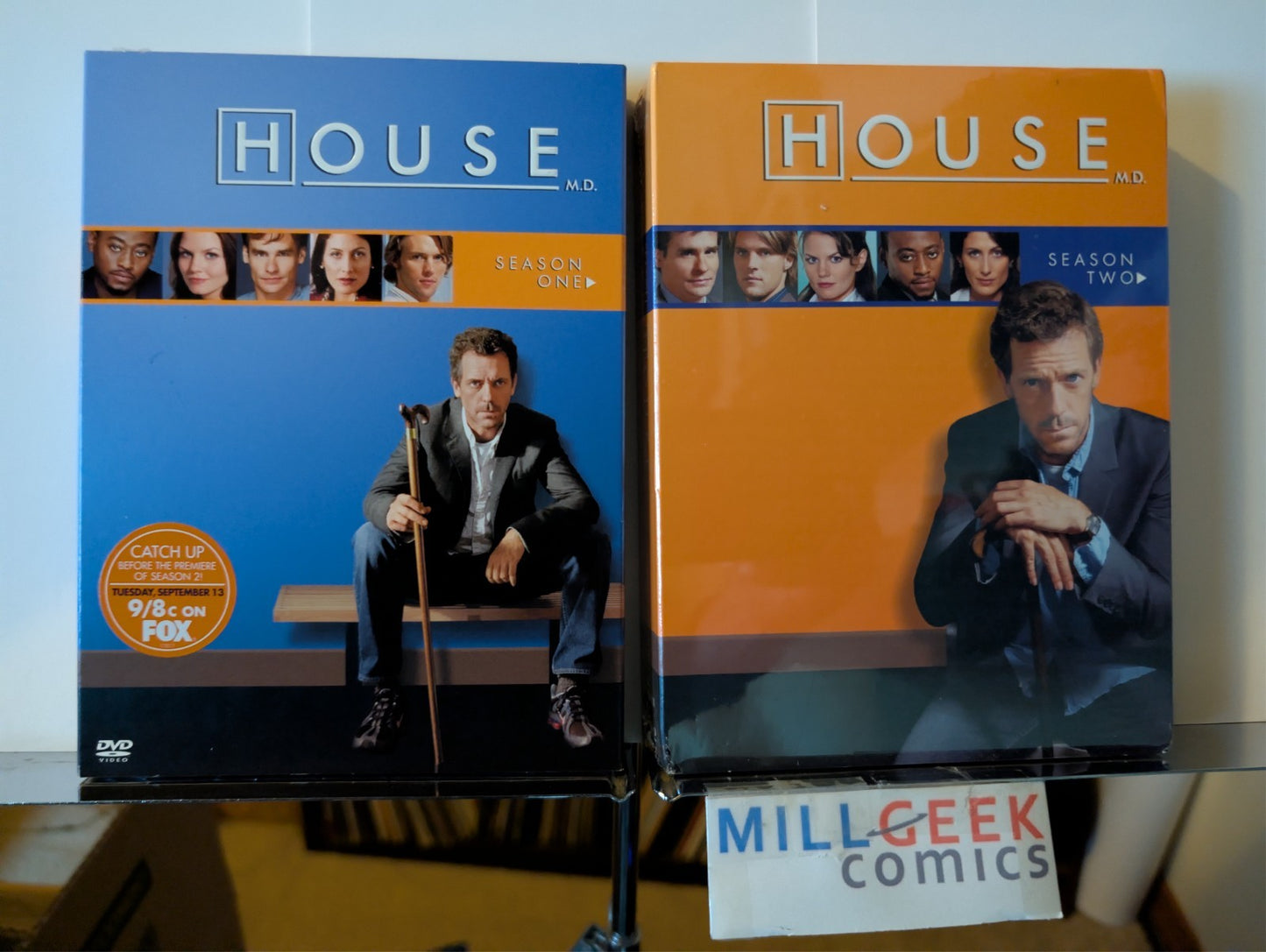 House M.D., Season 1 & 2 (DVD) Like New -JD