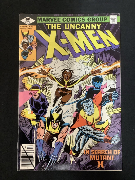 Uncanny X-Men #126 (1979) VF+ (8.5) Chris Claremont/John Byrne, Kevin MacTaggert