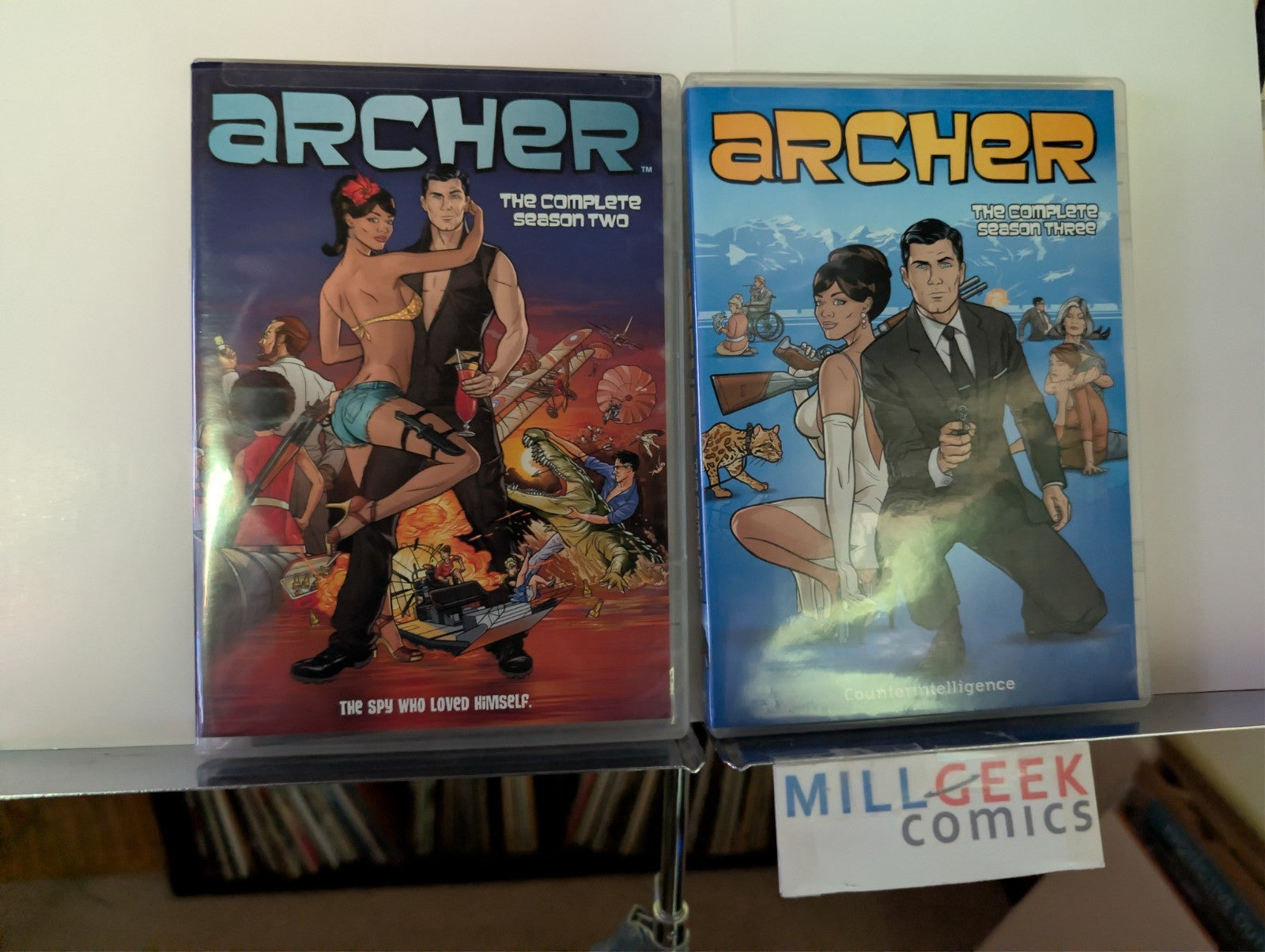 Archer, The Complete Season Two and Three (DVD) -JD