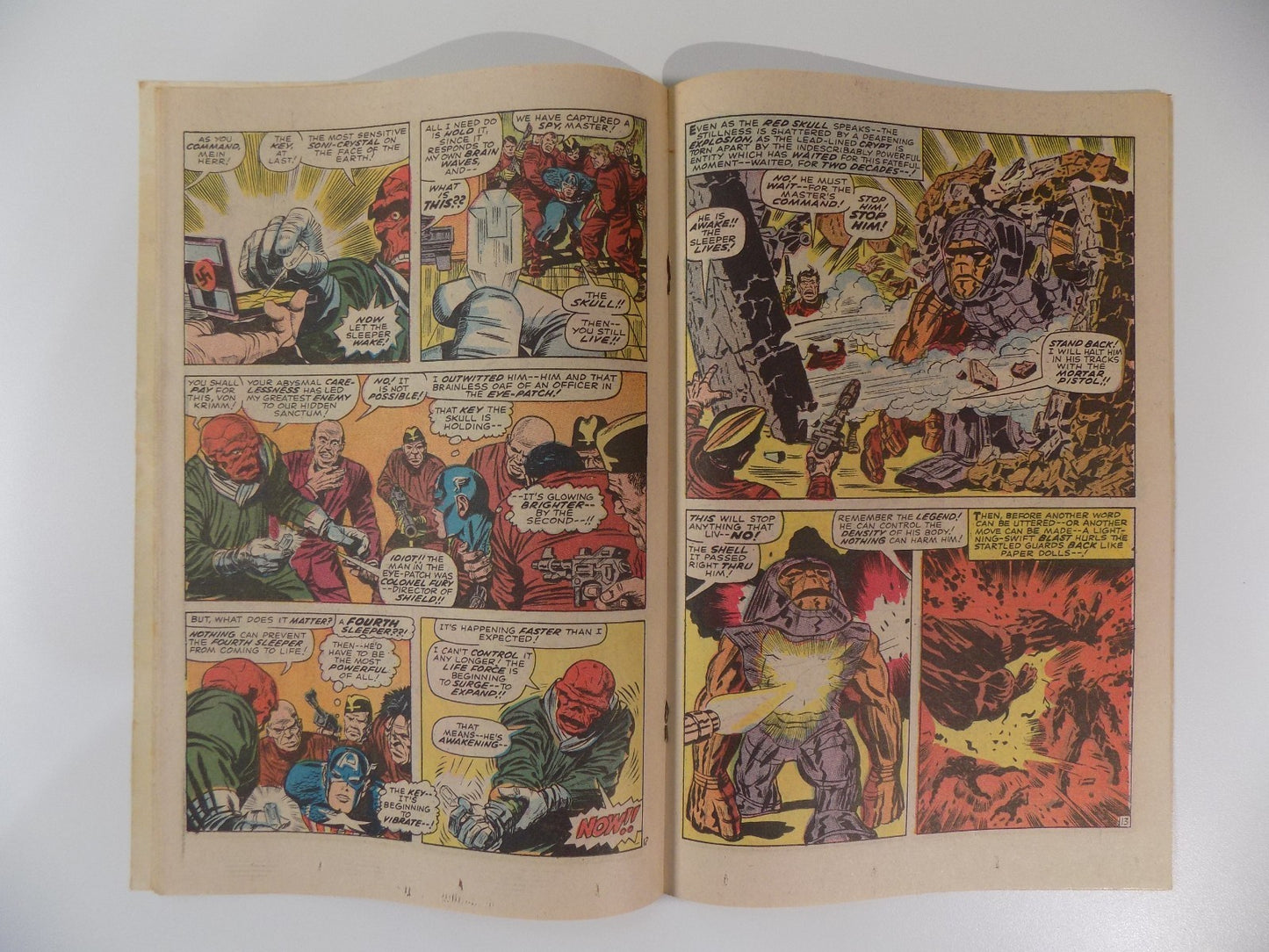 Captain America #101 Marvel Comic May 1968 Very Fine-