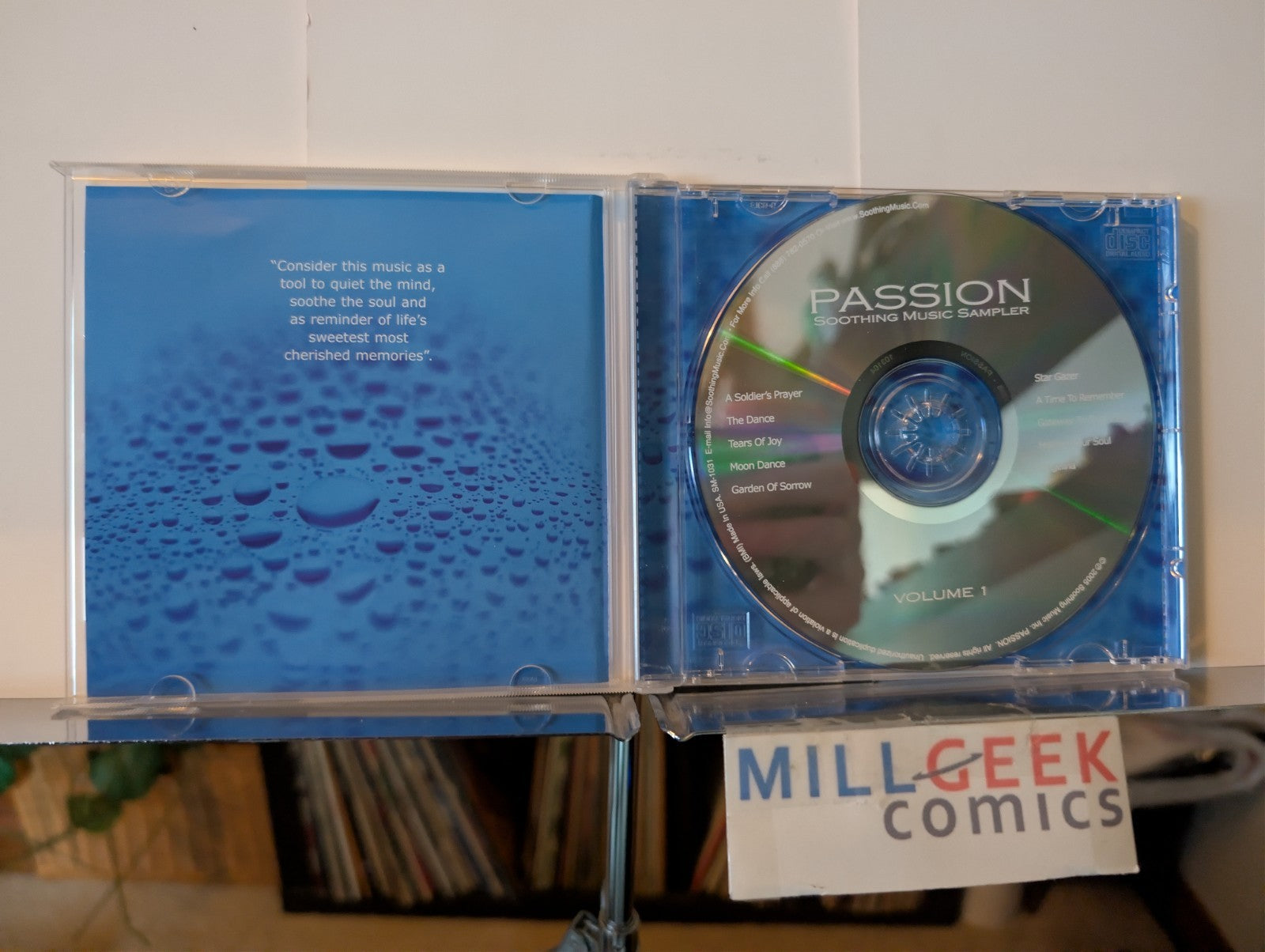 Ambient Music 2 CD Lot (Passion Sampler, Andreas Vollenweider) -JD