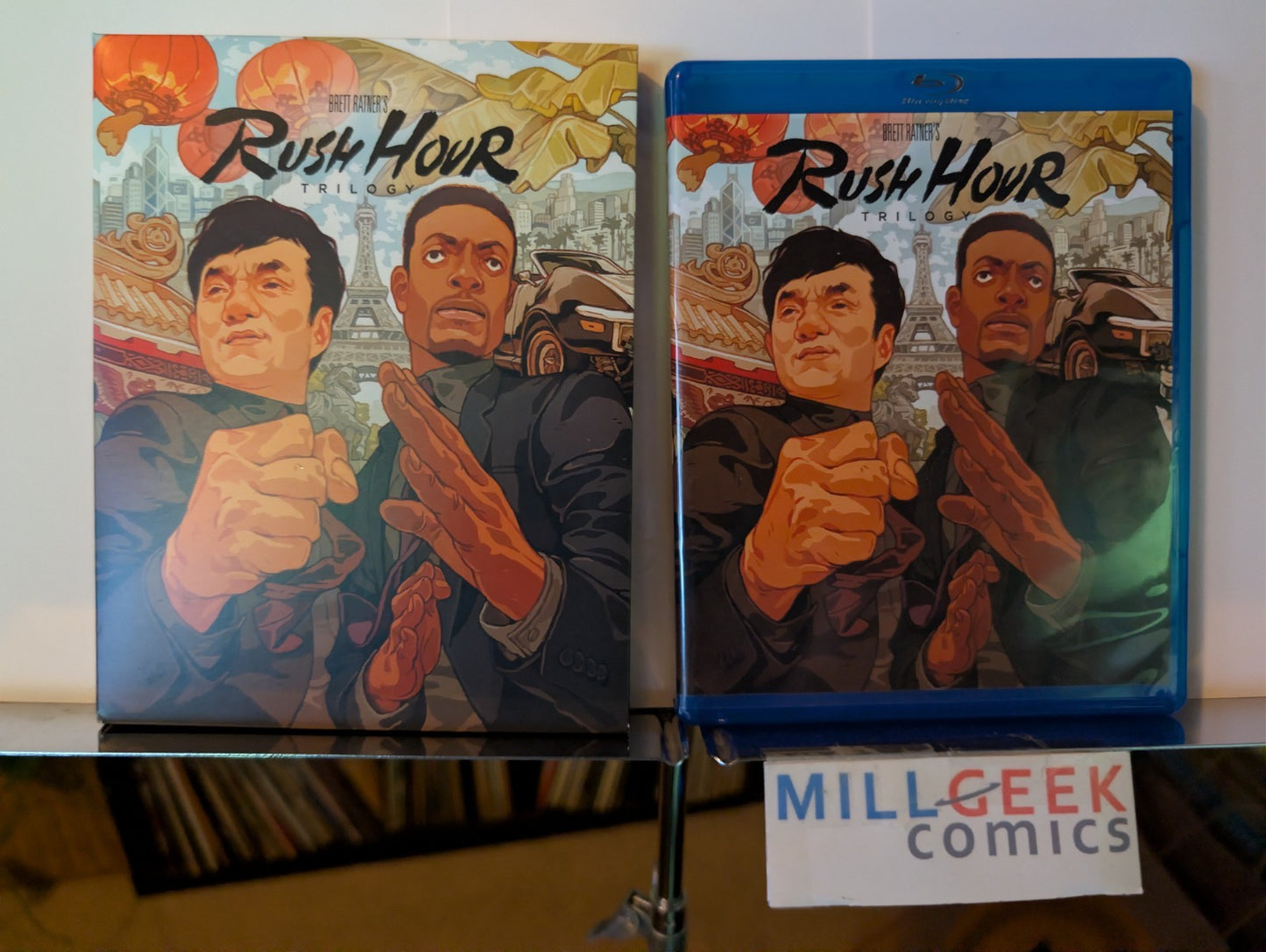 Rush Hour Trilogy, Jackie Chan & Chris Tucker (Blu-ray) -JD