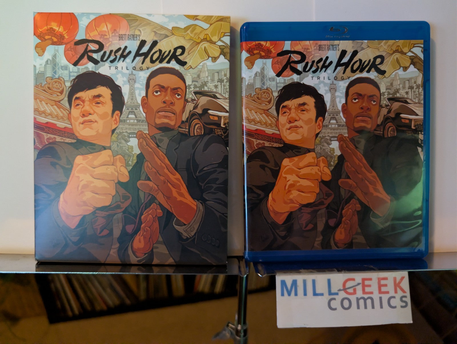 Rush Hour Trilogy, Jackie Chan & Chris Tucker (Blu-ray) -JD
