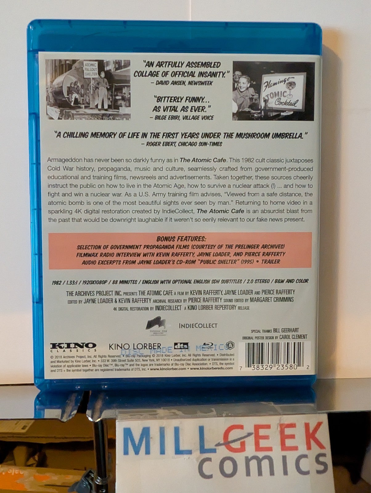 The Atomic Cafe, Kevin Rafferty (Blu-Ray) Like New -JD