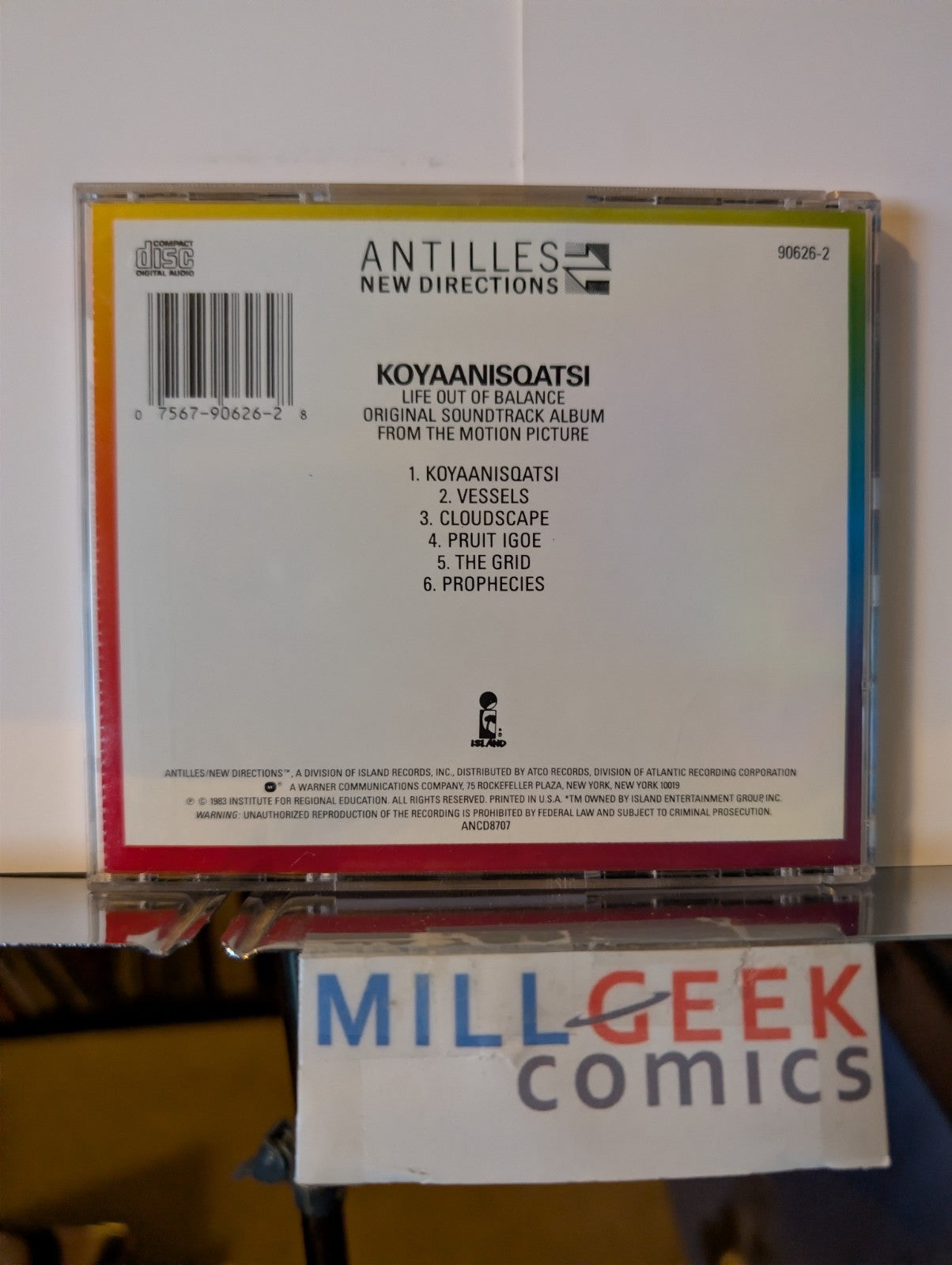 Soundtrack 5 CD Lot (Koyaanisqatsi, Patton, Thin Red Line, Dr Zhivago, more)-JD